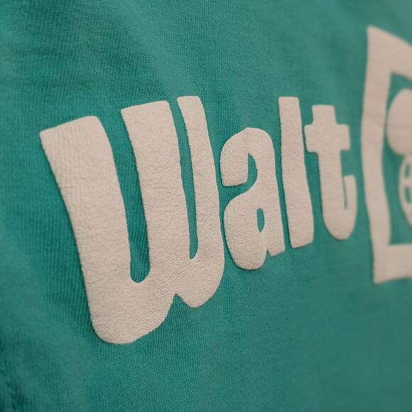 Walt Disney World Spirit Jersey Green White Logo Disney Parks Adult Size Small - Picture 6 of 16